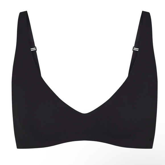 Skims XXS NAKED PLUNGE BRA onyx NWT - Picture 1 of 4